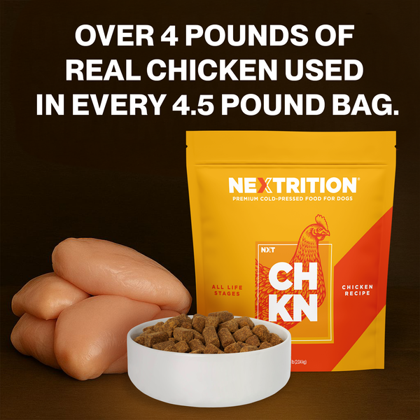 Chicken Flavour Meat Up Dog Food Website All-Natural Chicken