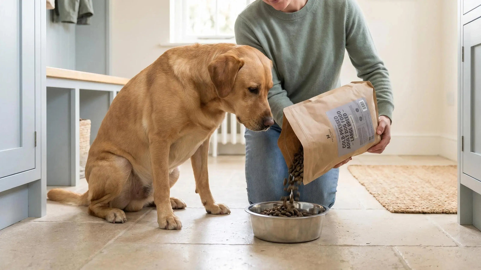 Best cold pressed dog food for large breeds: top picks
