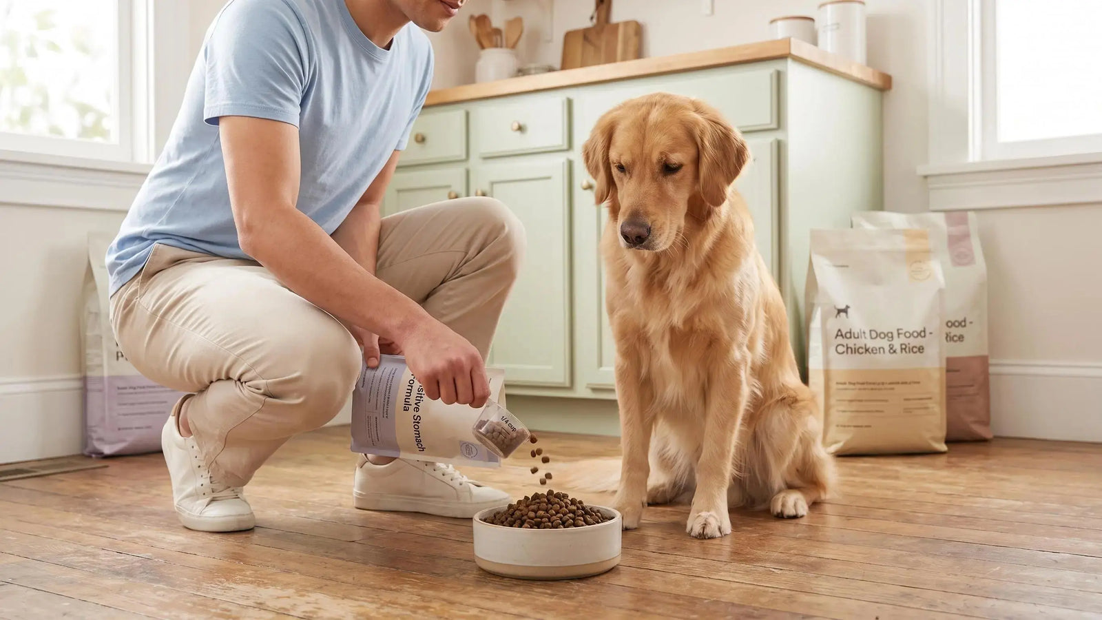 How to switch from kibble using a dog food transition schedule