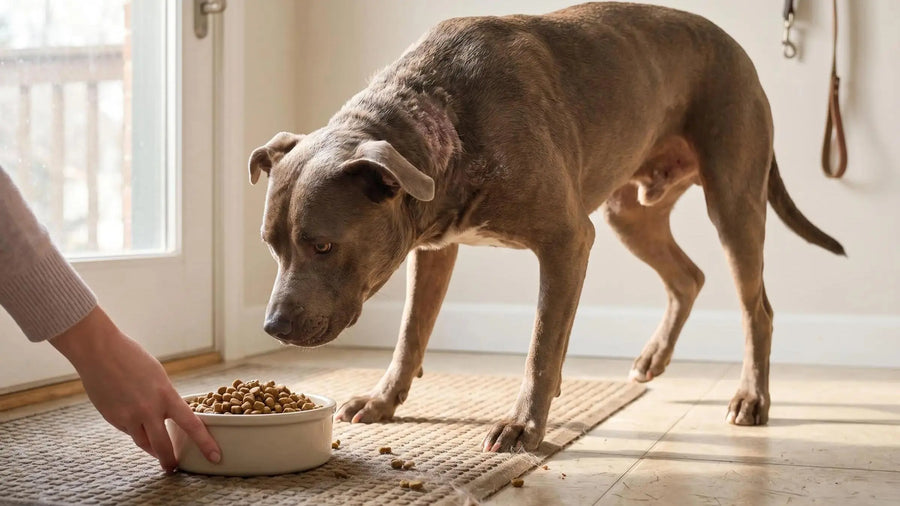 Link to dog food for elderly dogs page